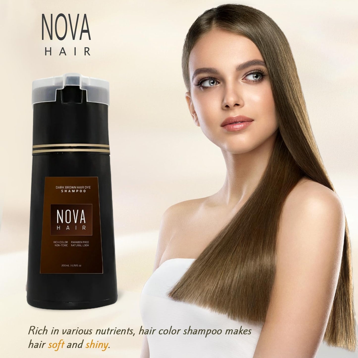 NovaHair Instant Dye Shampoo